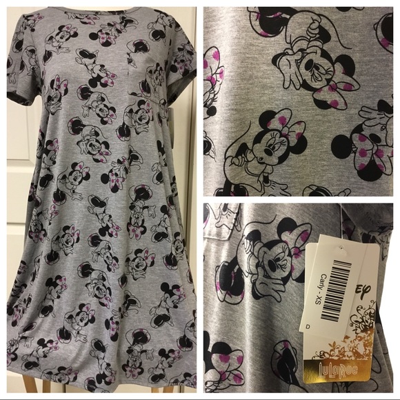LuLaRoe Dresses & Skirts - ❌FINAL PRICE❌ NWT MINNIE MOUSE CARLY DRESS LULAROE